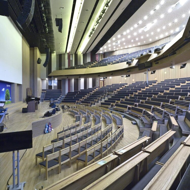 Commercial audio visual convention hall Commercial audio visual convention hall